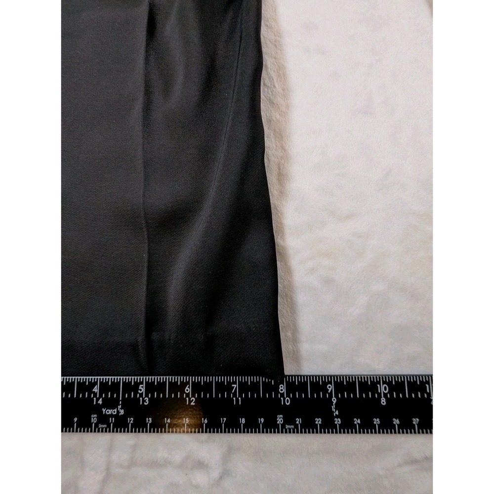 Quince Womens Black Ultra-Stretch Ponte Straight Leg Pants Size 16 Office Casual - Picture 11 of 11